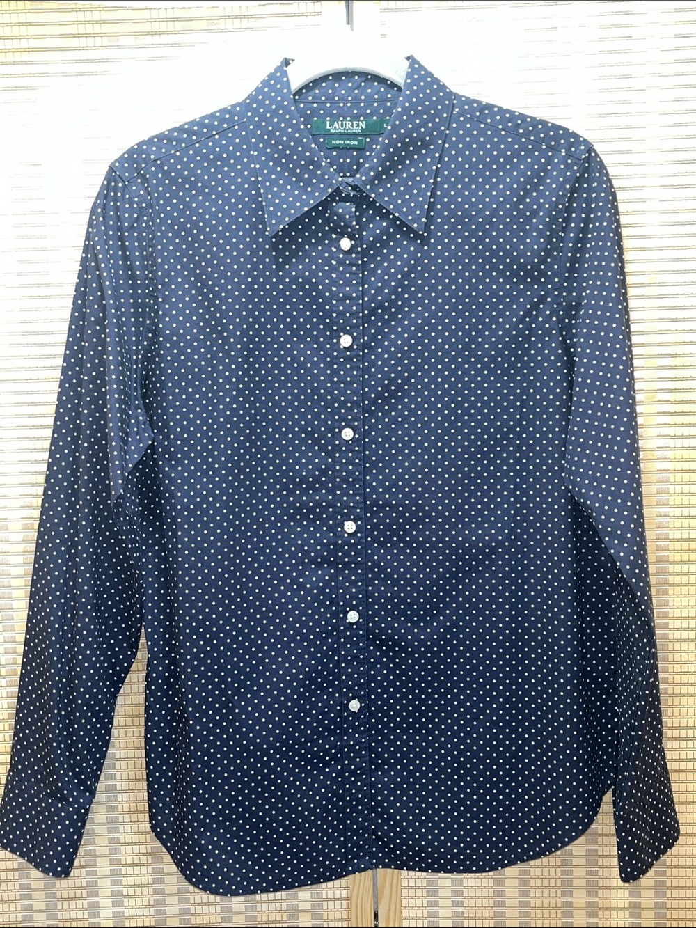 Ralph Lauren long sleeve button down women's shirt
